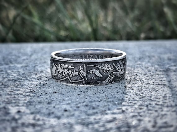 Canadian hotsell coin rings