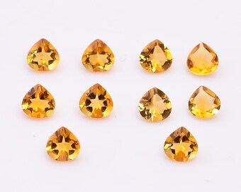 44.90カラット天然レモンクォーツ：ティアドロップルース