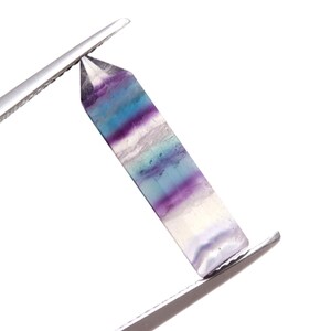 Natural Purple Fluorite Crystal Points, AAA Quality Fluorite Loose Gemstone For Jewelry Making, Fluorite Gemstone Calibrated Size 21X5 mm