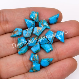Oyster Copper Turquoise Kite Shape, Natural Turquoise Loose Gemstone For Jewelry Making, Turquoise Kite Cut Calibrated Size 10X7 mm