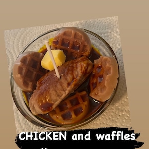 Chicken and Waffles Candle