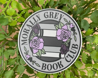 Morally Grey Book Club Sticker