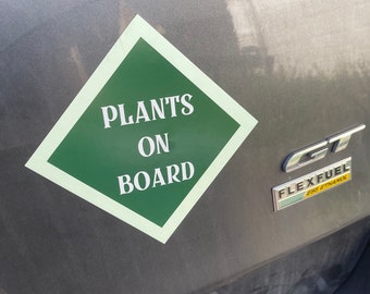 Plants On Board Magnet