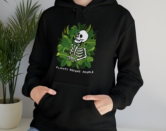 Plants Before People Unisex  Hooded Sweatshirt