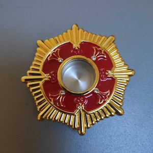 Reliquary, small metal cross for holy relics 1.6cm saver, icons reliruary, volumetric relics for church gifts, Christian religious gift idea