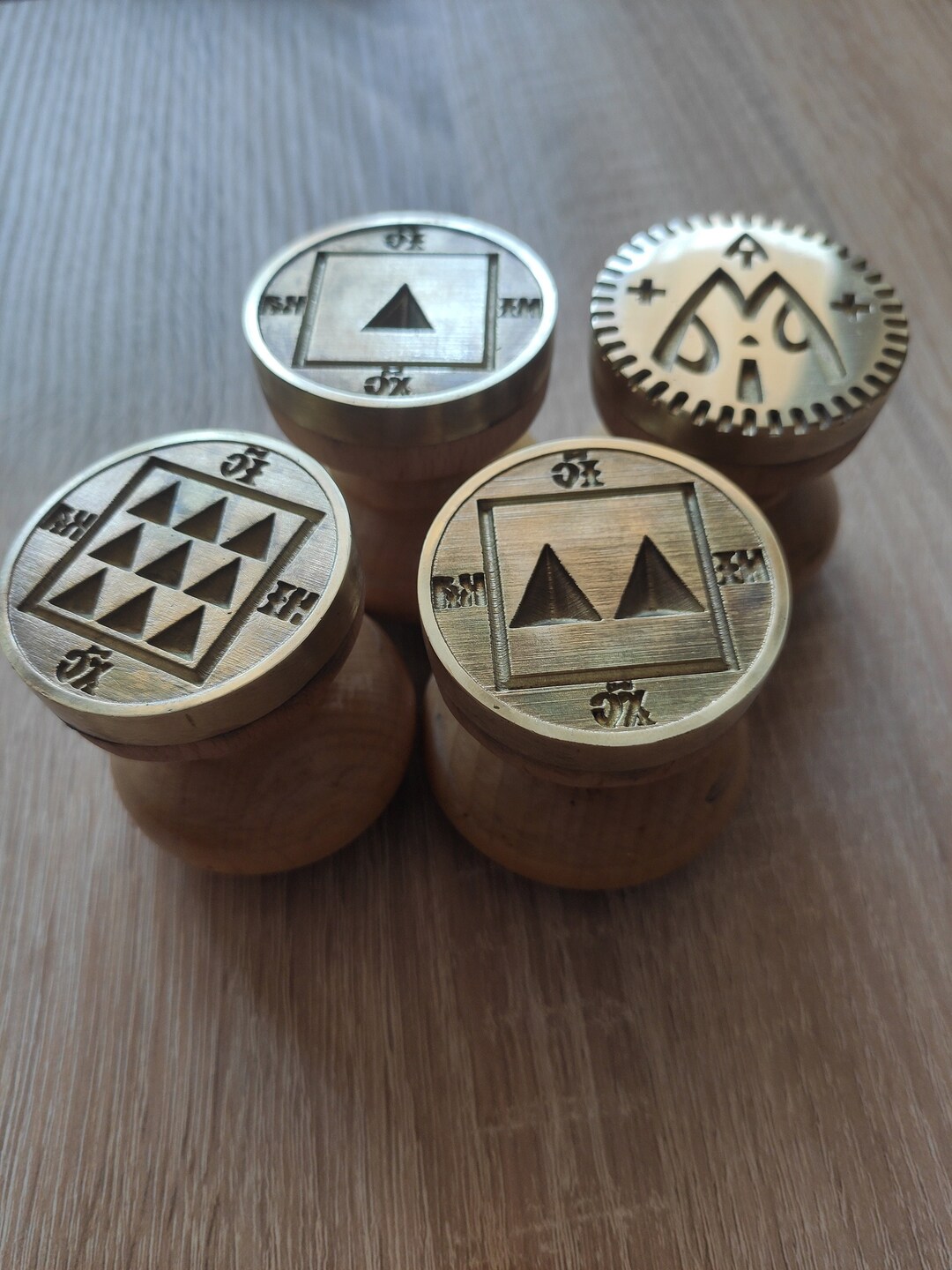 Set of 3+1 Prosphora Stamps, 50 Mm Size Orthodox Church Prosphora Stamp ...