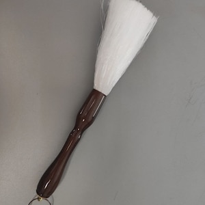 Aspersor portátil con mango de madera de haya, aspersor de agua bendita Brus kropilo, aspersor de agua bendita para uso litúrgico ortodoxo casero, iglesia griega