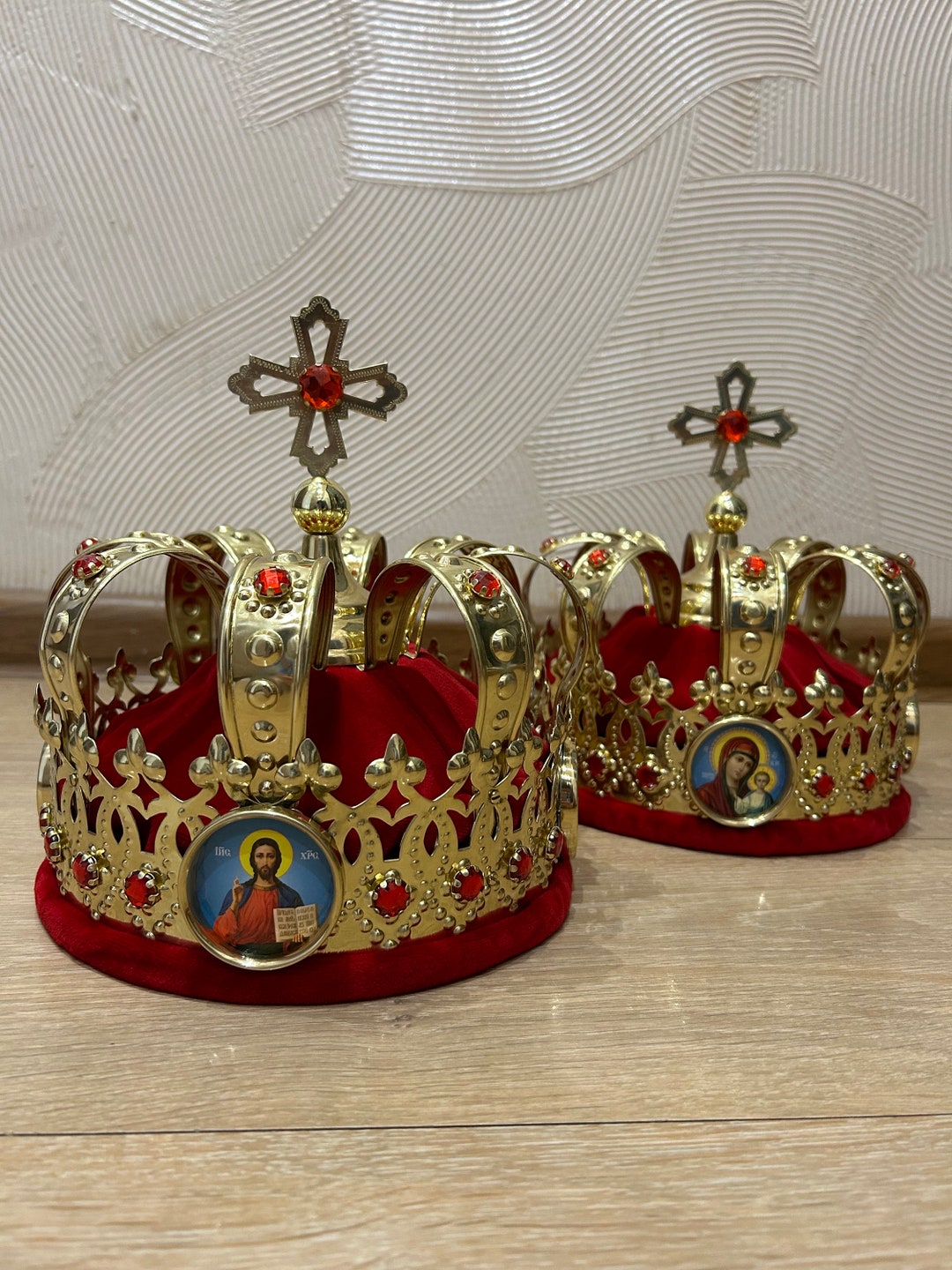 Orthodox Wedding Crowns: Traditional Pair - Etsy, image size:1080x1440