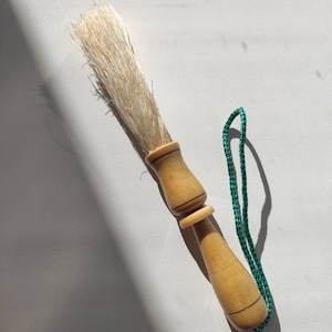 Aspersor portátil pequeño, aspersor de madera, cepillo de agua bendita kropilo, aspersor de implementos litúrgicos ortodoxos para el hogar, iglesia griega