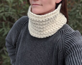 Handgemaakte sjaal, wit