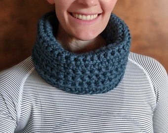 Handmade Scarf, Blue