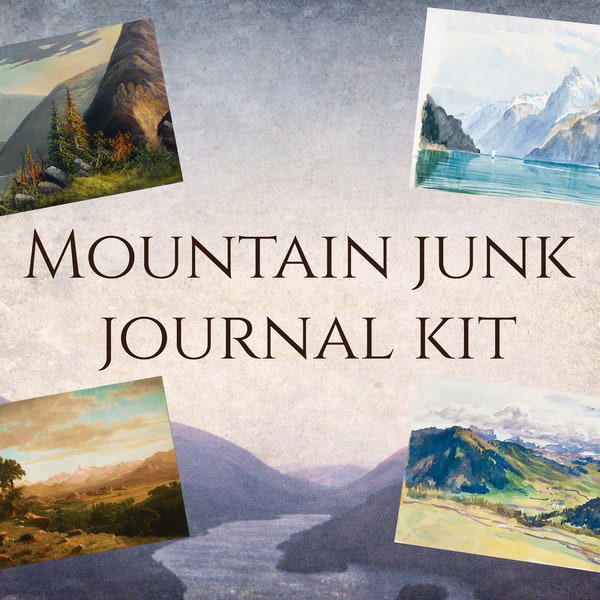 Mountain Junk Journal Kit