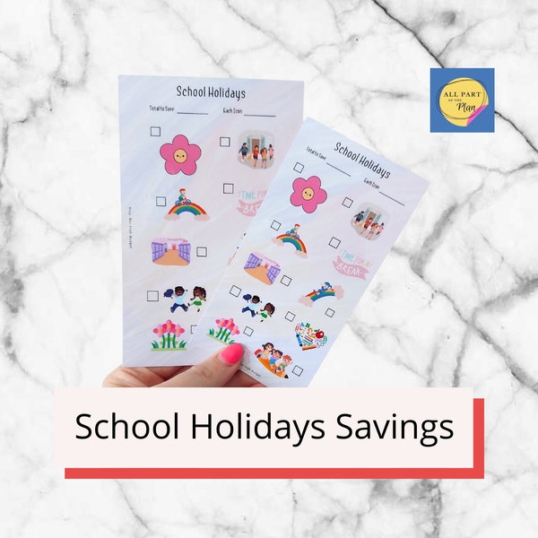 School Holidays Savings | Midterm Break | Budget Tracker | Savings Progress