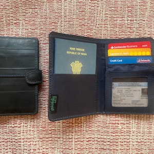 Upcycled Innertube Passport Brieftasche und Reiseveranstalter aus 100% recycelten Fahrradröhren für Radfahrer Geburtstagsgeschenk und Weihnachtsgeschenk