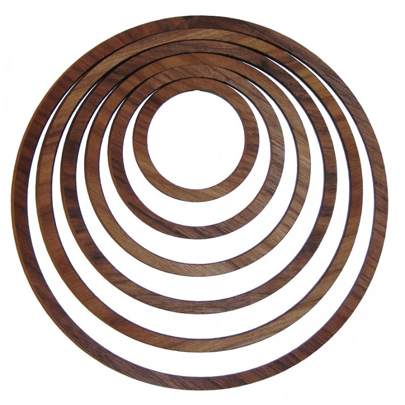 Wooden ring for dream catcher Made in Germany Etsy