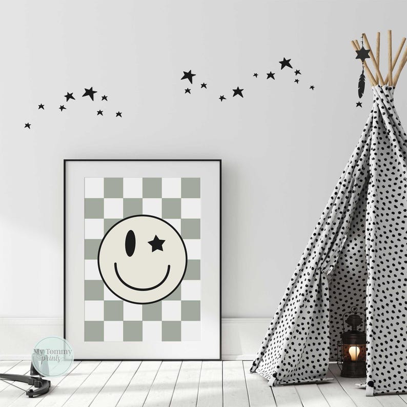 Little Man Cave Prints for Kids Bedroom, Fun Wall Art Decor, Boys Room