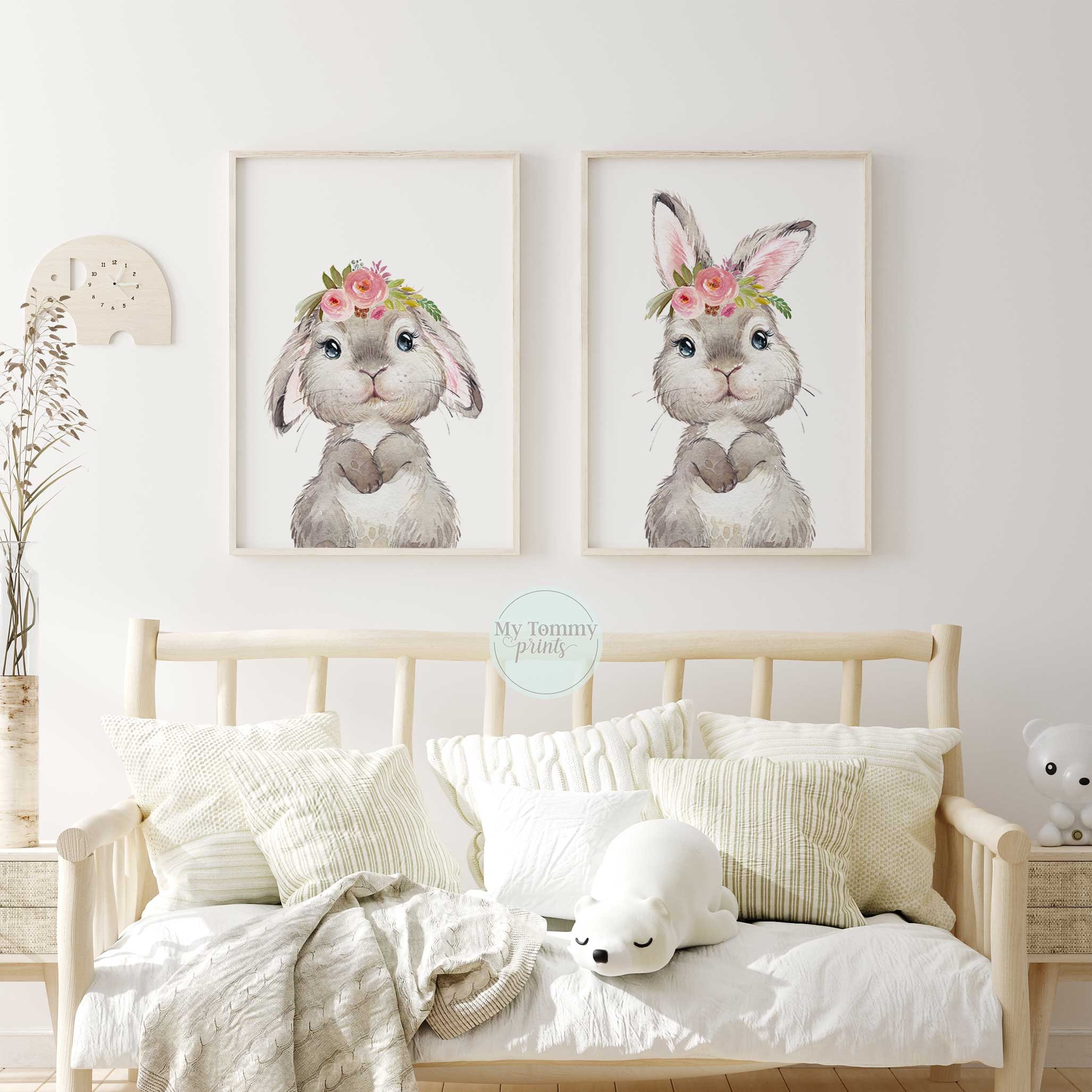 Kreative kaninchen ornamente veranda wein schrank kinderzimmer dekoration  bunny hause eingerichtet - AliExpress
