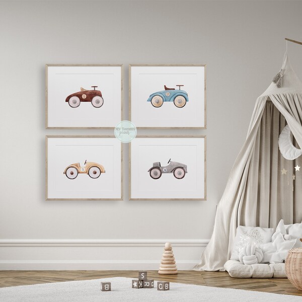 Vintage Car Nursery Etsy