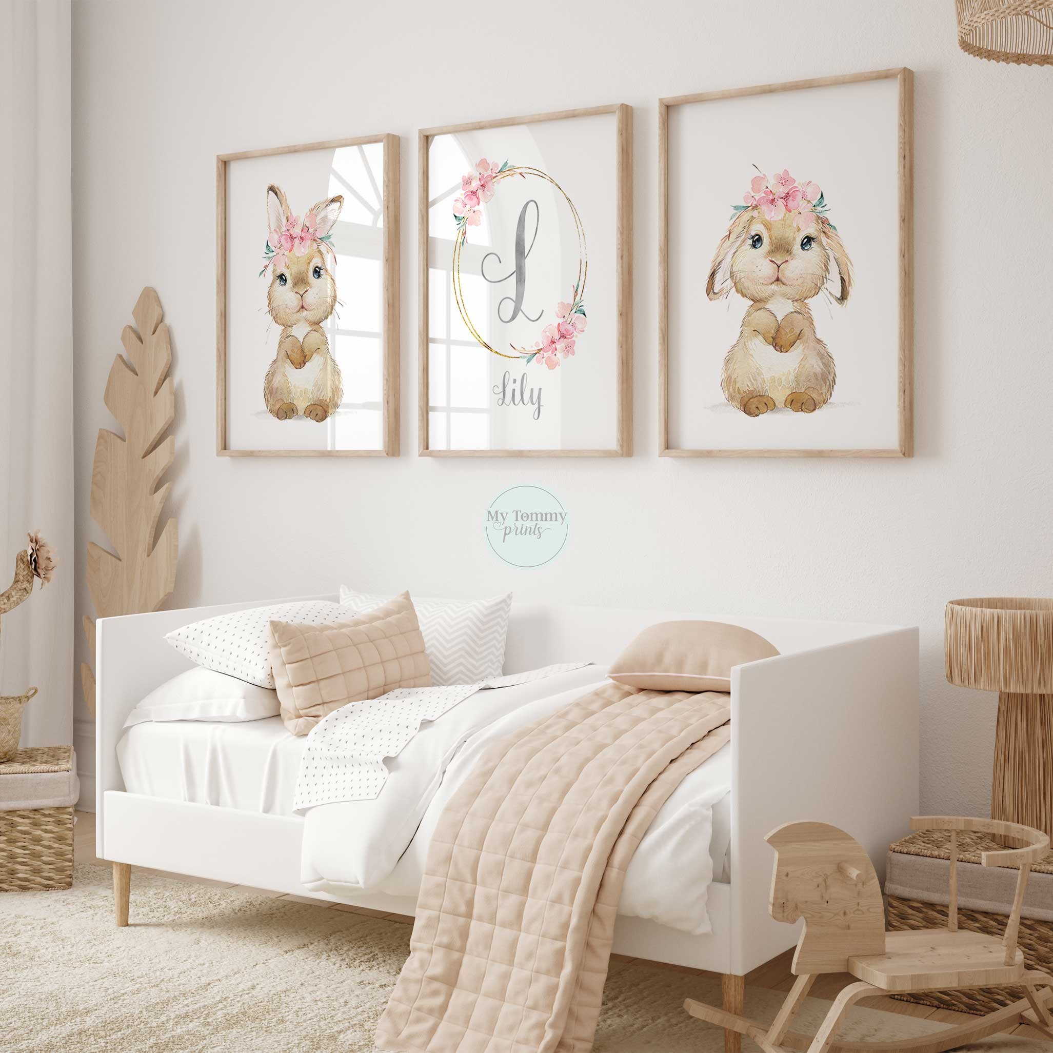 Baby girl room prints discount