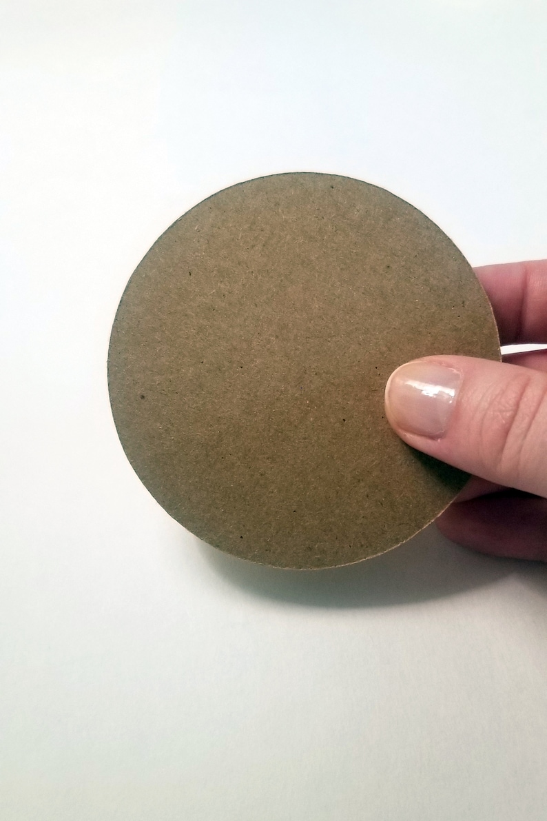 Cardboard Circles or Corrugated Rounds 32 C Kraft Various Sizes Paper Craft Supplies & Tools jan