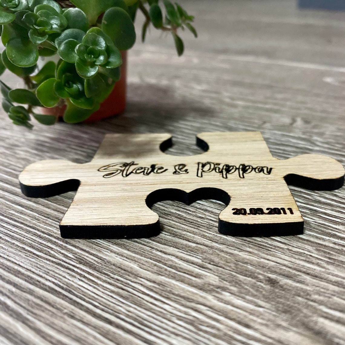 Mon souvenir de puzzle pièce manquante jeton personnalisé Etsy France