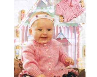 Butterfly Ruffles Cardigan Sweater Knitting Pattern  Butterfly Sweater Knitting Pattern PDF Instant Download
