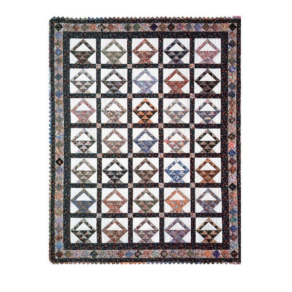 Basket Quilt Pattern Etsy