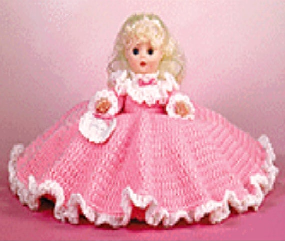 free crochet bed doll pillow patterns