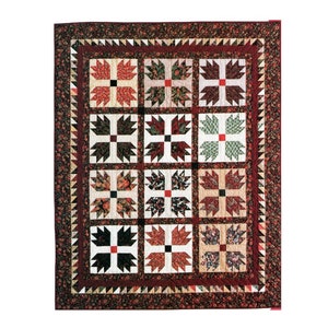 Bärentatze Quilt Muster Vintage Bärentatze Tröster Bettdecke Quilten Muster PDF Instant Download
