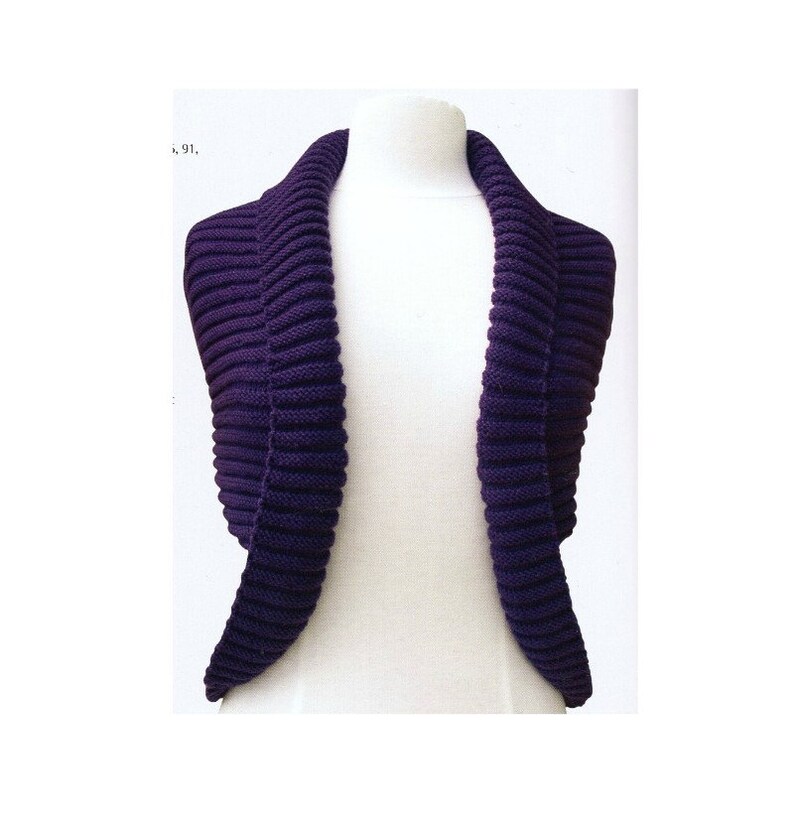sleeveless wrap sweater