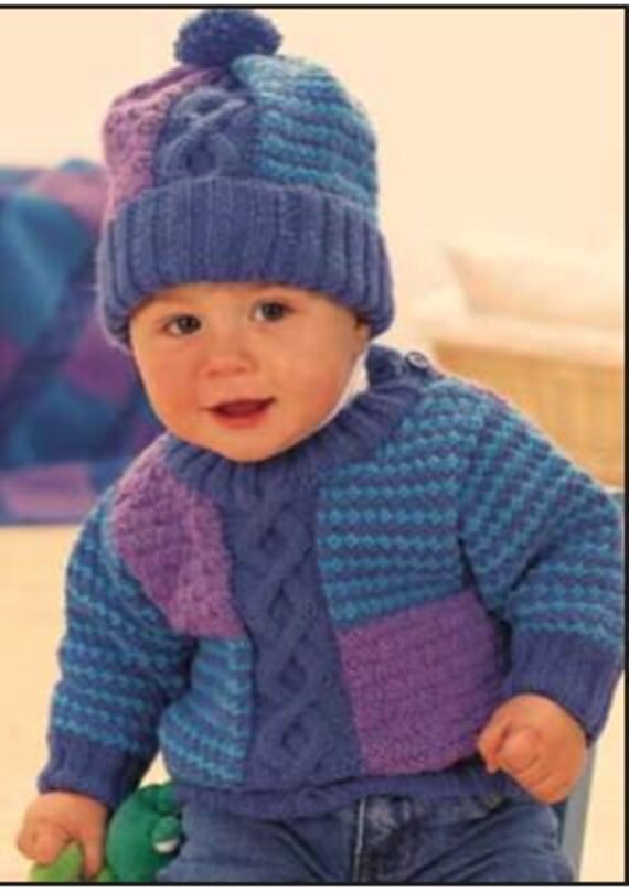 Sueter tejido con gorro sale