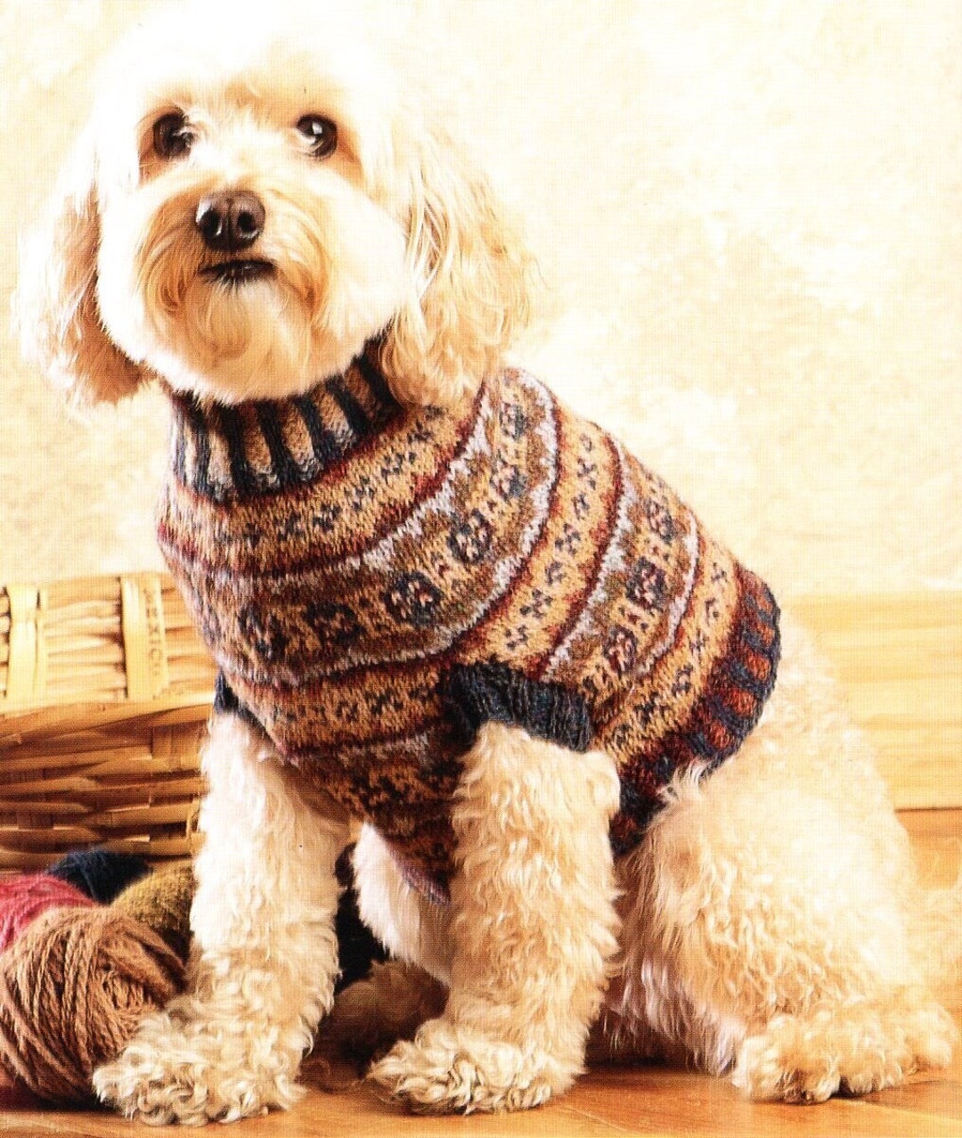 Sweater Variations Crochet Christmas Dog Sweater Pattern Fair Isle