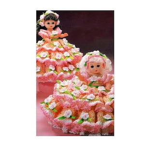 Bed Doll and Music Box Doll Crochet Pattern Pillow Doll Outfit Crochet Pattern PDF Instant Download
