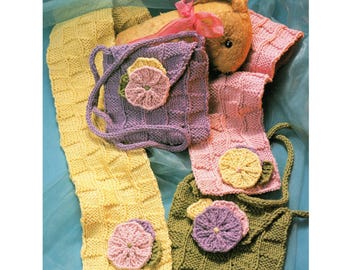 Breipatroon mandweave sjaal en portemonnee Portemonnee en sjaal breipatroon pdf direct downloaden