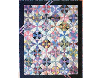 Folk Art Quilt Pattern  Vintage Primitive Comforter Bedspread Quilting Pattern Sewing PDF Instant Download