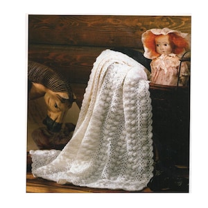 Lace Bobbles Afghan Crochet Pattern  Lacy Bobble Afghan Crochet Pattern PDF Instant Download