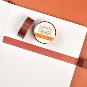 Merlot Washi Tape, Dark Purple Red Washi Tape, Fall Washi Tape, Autumn Washi Tape, Halloween 15mm