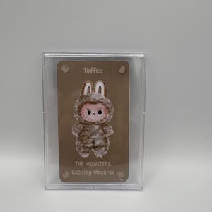 The Monsters Doll Double Sided Trading ID Cards in Acrylic Case