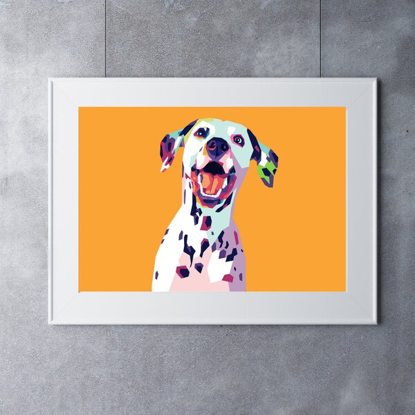 Dalmatian Wall Art Etsy