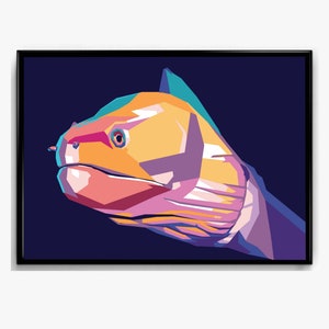 Eel Limited Poster Artwork - Professional Wall Art Merchandise (More Sizes Available)