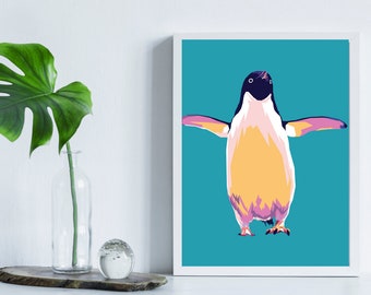 Penguin Limited Poster Artwork - Professional Wall Art Merchandise (More Sizes Available)