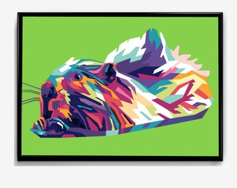 Beaver Limited Poster Artwork - Professional Wall Art Merchandise (More Sizes Available)