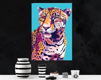 Leopard Limited Poster Artwork - Professional Wall Art Merchandise (More Sizes Available)