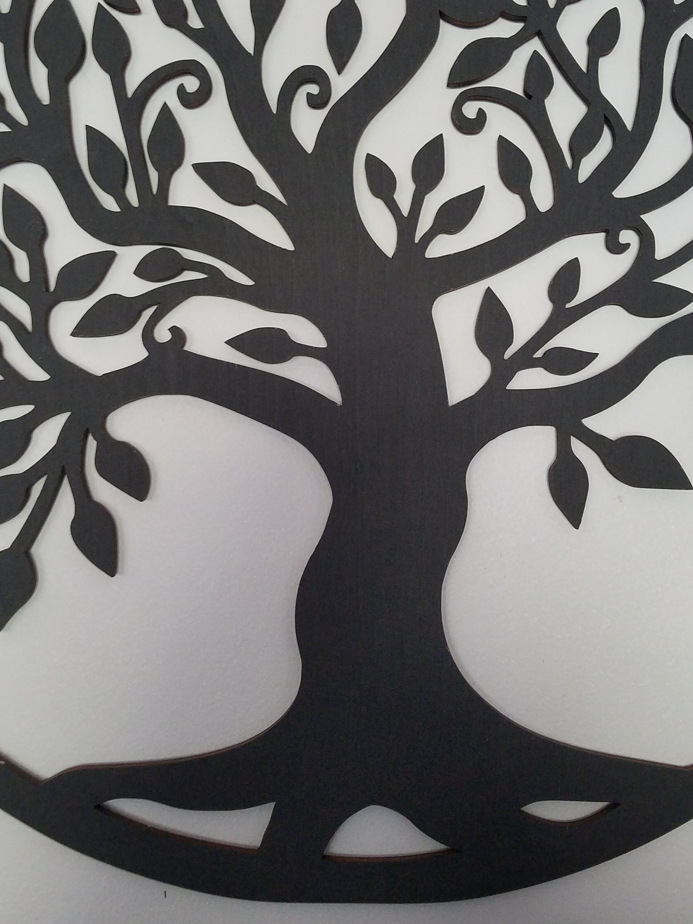 Tree of Life Solid Wooden Cutout Wood Wall Art Tree Etsy UK