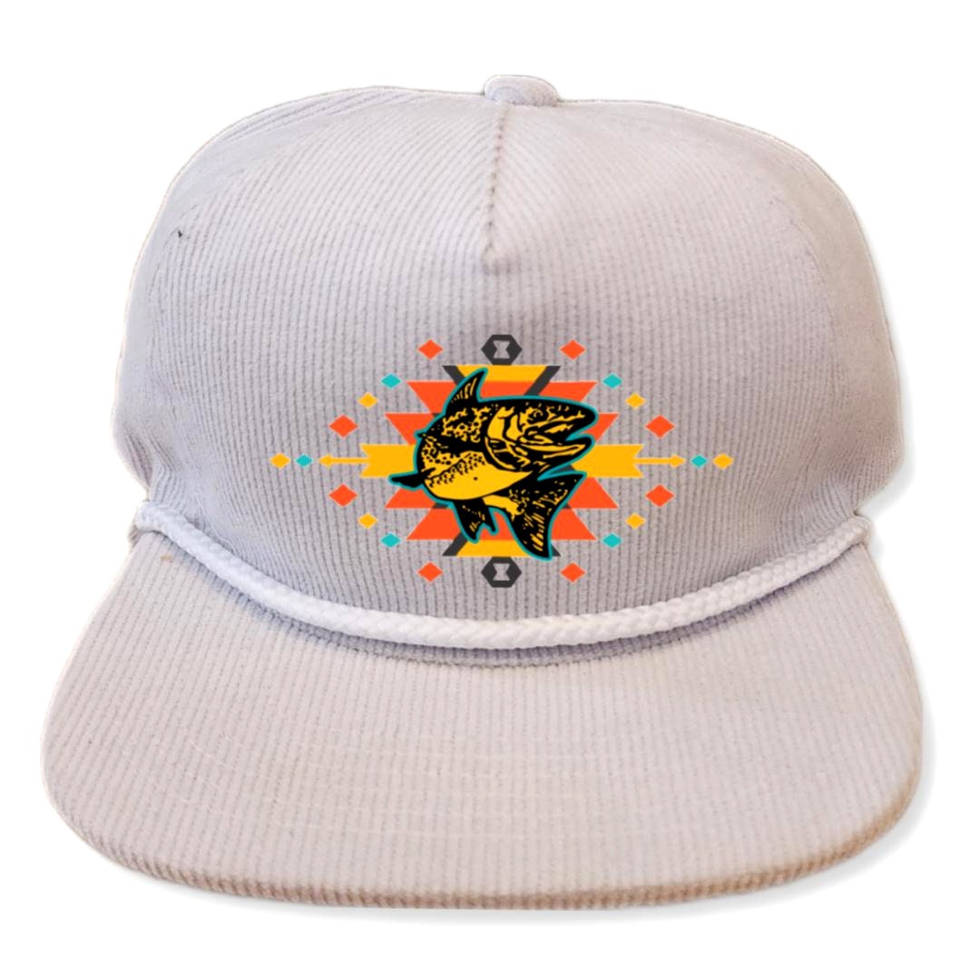 Chapeau de pêche à la mouche ombre - Casquette truite Taille unique Casquette snapback légère en corde - France