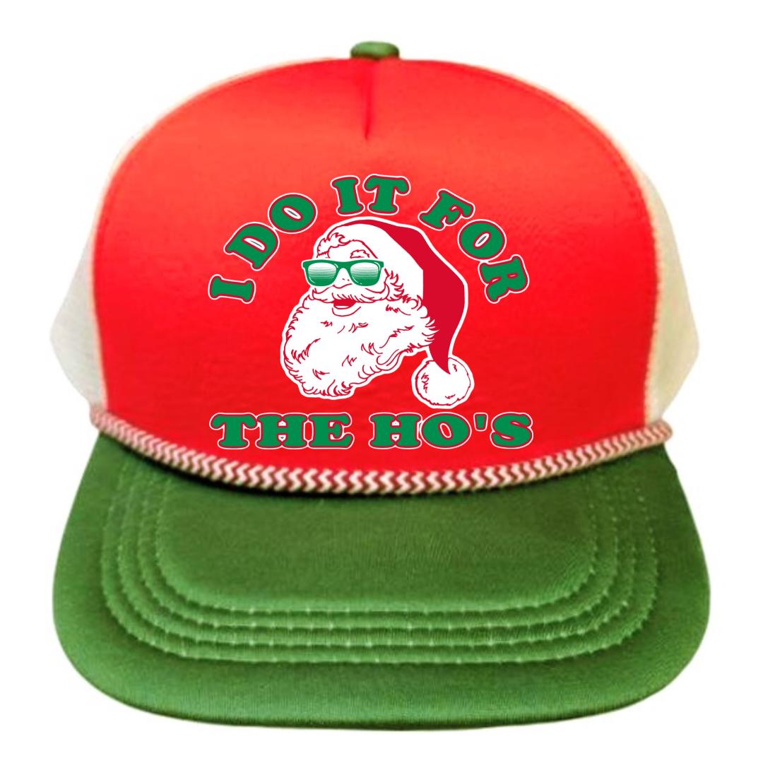 Custom Christmas Ugly Sweater Party Snapback Trucker Hat Cap  display picture 1
