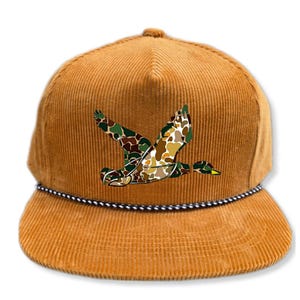 Camo Ente Wasservogel Seil Camouflage Camo Snapback Hut Cap Natur Jagd