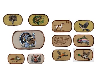 Flying Ring Necked Pheasant  Patch Hat Jacket Hunting Duck Trout Bass Fishing Dove Turkey Pointer