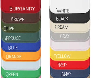 Blank Iron On  Patch  Hat Jacket  Blanks Sublimation Patches 4.25x2.35 embroider print