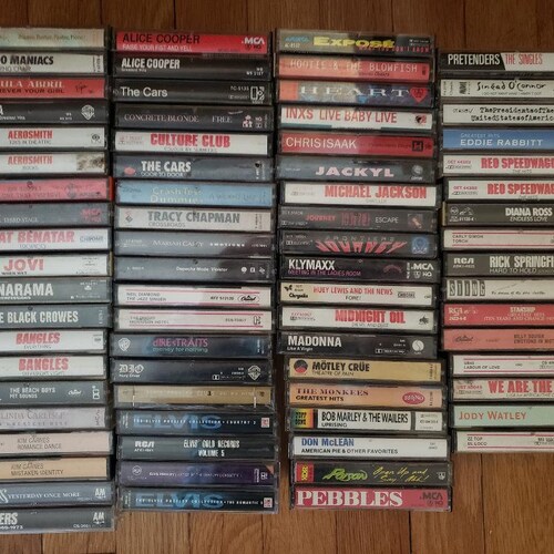 A-O Build Your Own Tape Cassette Lot 70's 80's - Etsy